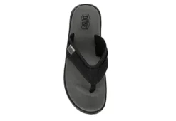 Heydude Mens Sami Flip Flop Sandal - Black 12 Heydude Mens Sami Flip Flop Sandal - Black -Deals All Walk Styles Store US 01 502405 05