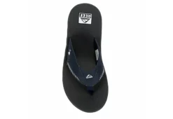 Reef Mens Fanning Flip Flop Sandal - Navy 12 Reef Mens Fanning Flip Flop Sandal - Navy -Deals All Walk Styles Store US 01 502408 05