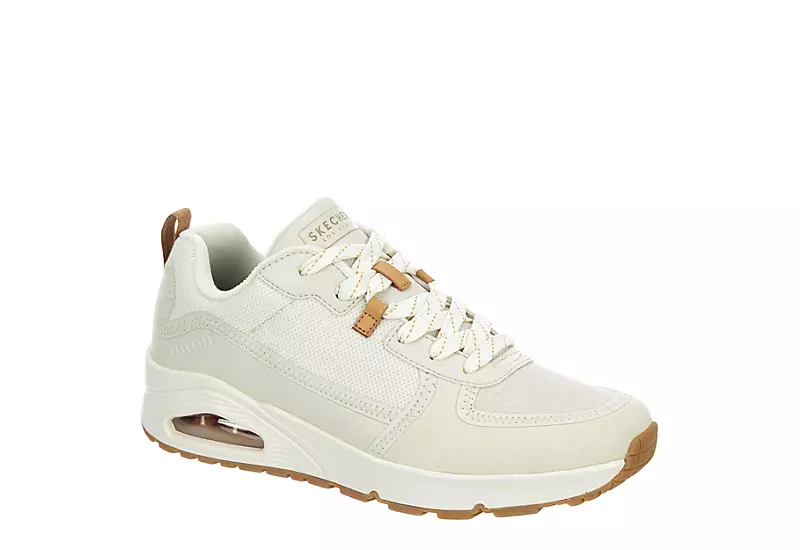 Skechers Mens Uno Sneaker - Off White 1 Skechers Mens Uno Sneaker - Off White