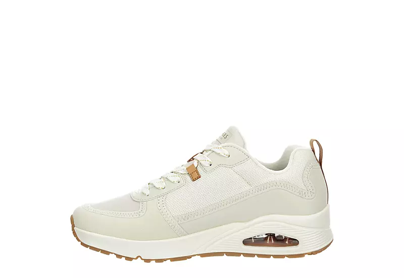 Skechers Mens Uno Sneaker - Off White 4 Skechers Mens Uno Sneaker - Off White - Image 4