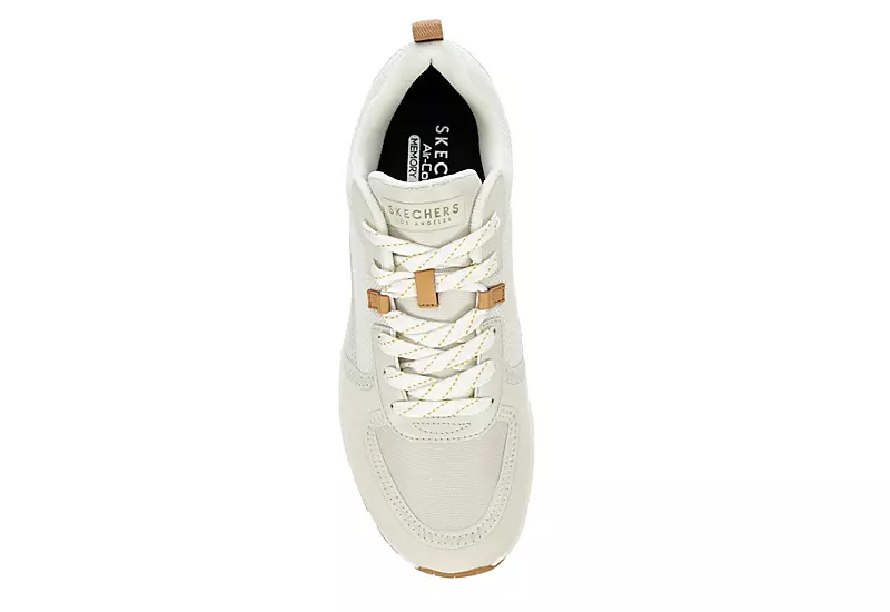 Skechers Mens Uno Sneaker - Off White 6 Skechers Mens Uno Sneaker - Off White - Image 6