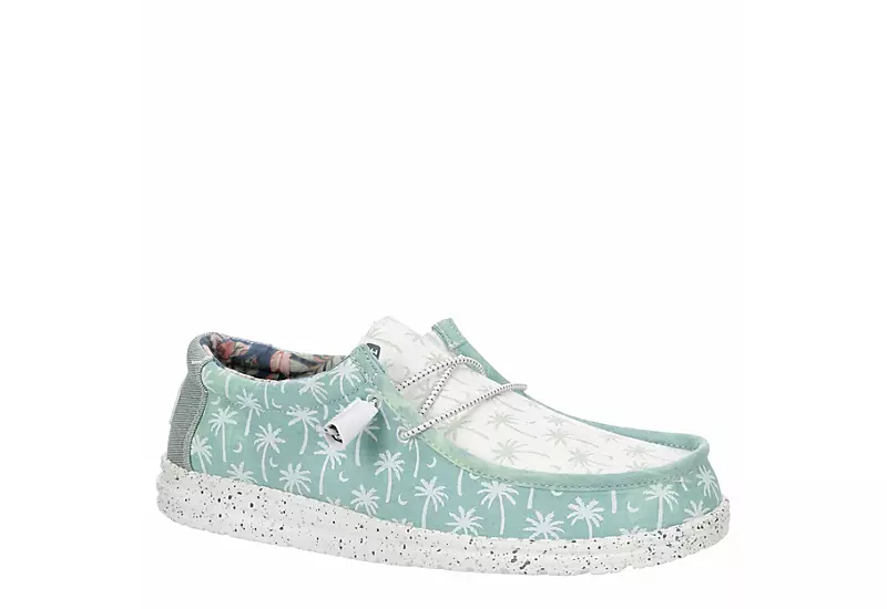 Heydude Mens Wally Slip On Sneaker - Light Blue 1 Heydude Mens Wally Slip On Sneaker - Light Blue