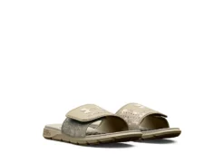 Under Armour Mens Ignite Pro Slide Sandal - Khaki