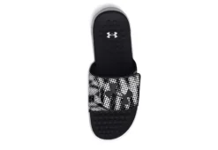 Under Armour Mens Ignite Pro Slide Sandal - Black -Deals All Walk Styles Store US 01 502428 03