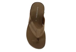 Franco Fortini Mens Newport Flip Flop Sandal - Tan 12 Franco Fortini Mens Newport Flip Flop Sandal - Tan -Deals All Walk Styles Store US 01 502429 05