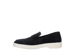 Franco Fortini Mens Cameron Slip On Penny Loafer Oxford - Navy -Deals All Walk Styles Store US 01 502431 03