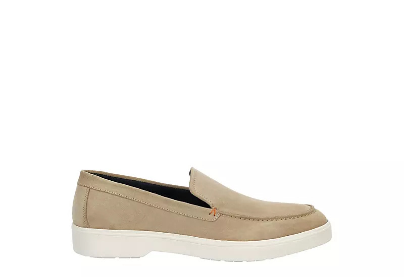 Franco Fortini Mens Conner Slip On Loafer Oxford - Taupe 2 Franco Fortini Mens Conner Slip On Loafer Oxford - Taupe - Image 2