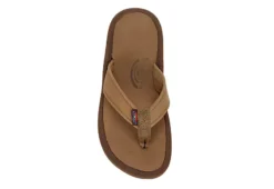 Rainbow Sandals Mens The Navigator Flip Flop Sandal - Brown -Deals All Walk Styles Store US 01 502450 05