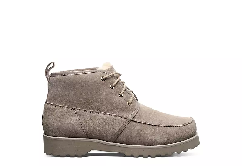 Bearpaw Mens Kyle Lace-up Boot - Stone 2 Bearpaw Mens Kyle Lace-up Boot - Stone - Image 2