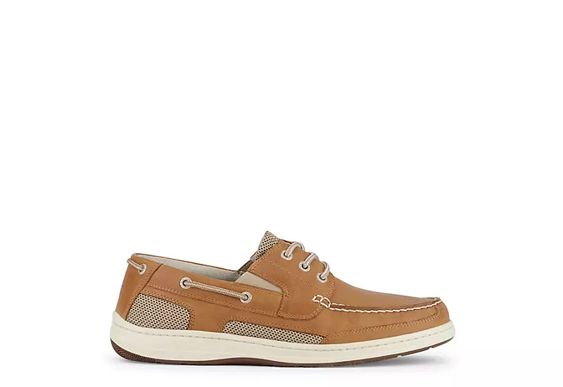 Dockers Mens Beacon Boat Shoe - Tan 2 Dockers Mens Beacon Boat Shoe - Tan - Image 2