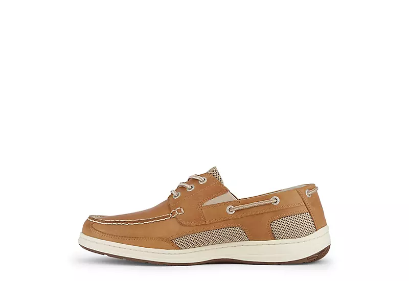 Dockers Mens Beacon Boat Shoe - Tan 3 Dockers Mens Beacon Boat Shoe - Tan - Image 3
