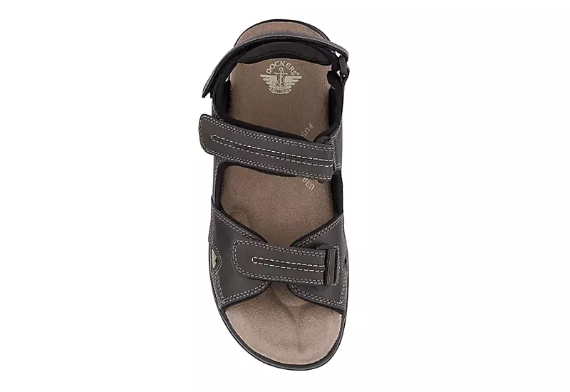 Dockers Mens Newpage Outdoor Sandals - Grey 5 Dockers Mens Newpage Outdoor Sandals - Grey - Image 5