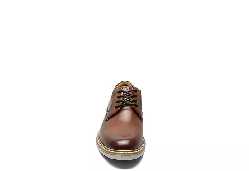 Florsheim Mens Norwalk Plain Toe Oxford - Cognac 3 Florsheim Mens Norwalk Plain Toe Oxford - Cognac - Image 3