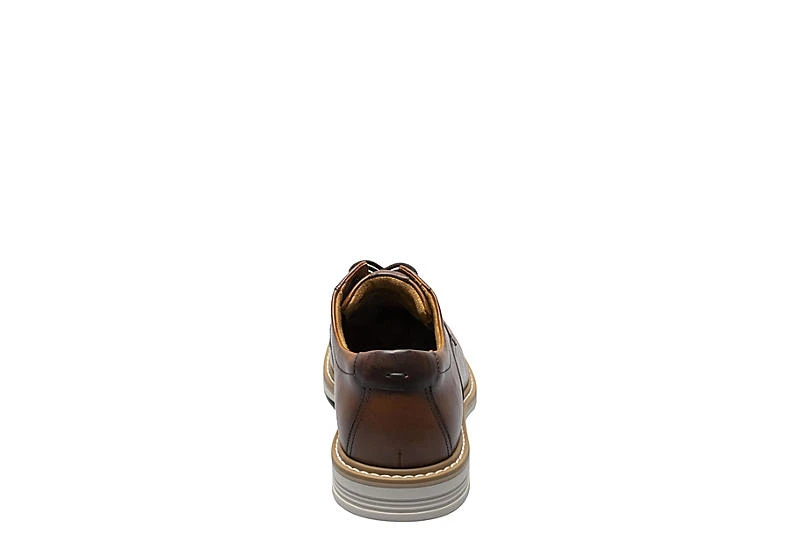 Florsheim Mens Norwalk Plain Toe Oxford - Cognac 5 Florsheim Mens Norwalk Plain Toe Oxford - Cognac - Image 5