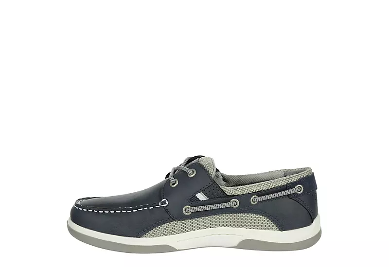 Margaritaville Mens Steady Boat Shoe - Navy 4 Margaritaville Mens Steady Boat Shoe - Navy - Image 4