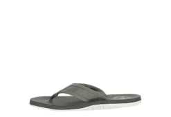 Margaritaville Mens Palm Flip Flop Sandal - Grey 10 Margaritaville Mens Palm Flip Flop Sandal - Grey -Deals All Walk Styles Store US 01 502736 03