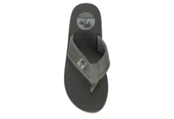 Margaritaville Mens Palm Flip Flop Sandal - Grey 12 Margaritaville Mens Palm Flip Flop Sandal - Grey -Deals All Walk Styles Store US 01 502736 05