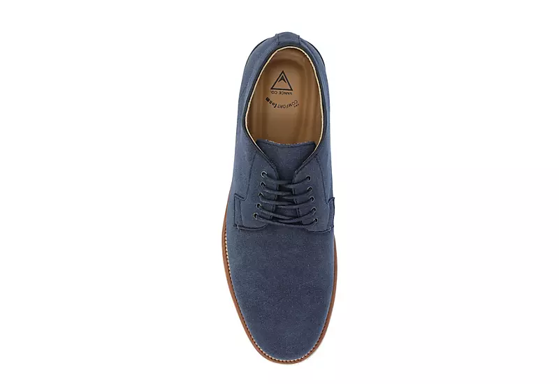 Vance Co Mens Ingram Oxford - Navy 6 Vance Co Mens Ingram Oxford - Navy - Image 6