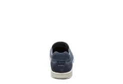 Florsheim Mens Lakeside Canvas Moc Toe Slip On Oxford - Navy -Deals All Walk Styles Store US 01 502787 04