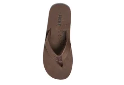 Reef Mens Draftsmen Flip Flop Sandal - Chocolate -Deals All Walk Styles Store US 01 502839 02