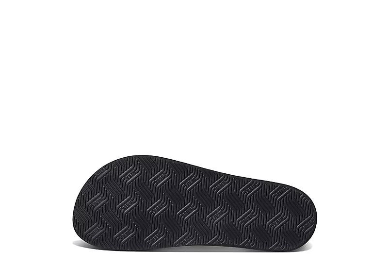 Reef Mens Cushion Dawn Flip Flop Sandal - Black 4 Reef Mens Cushion Dawn Flip Flop Sandal - Black - Image 4