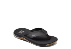 Reef Mens Anchor Flip Flop Sandal - Black
