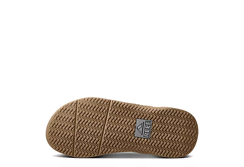 Reef Mens Anchor Flip Flop Sandal - Black 4 Reef Mens Anchor Flip Flop Sandal - Black - Image 4