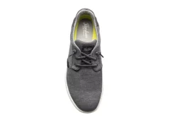 Florsheim Mens Crossover Canvas Plain Toe Slip On Sneaker - Black -Deals All Walk Styles Store US 01 502870 05