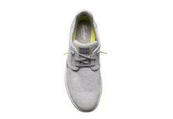 Florsheim Mens Crossover Canvas Plain Toe Slip On Sneaker - Grey -Deals All Walk Styles Store US 01 502871 05