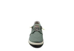 Florsheim Mens Crossover Canvas Plain Toe Slip On Sneaker - Green -Deals All Walk Styles Store US 01 502872 02