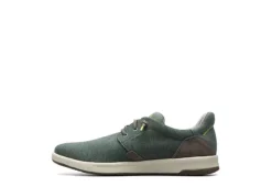 Florsheim Mens Crossover Canvas Plain Toe Slip On Sneaker - Green -Deals All Walk Styles Store US 01 502872 03
