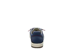 Florsheim Mens Crossover Canvas Plain Toe Slip On Sneaker - Navy -Deals All Walk Styles Store US 01 502873 04
