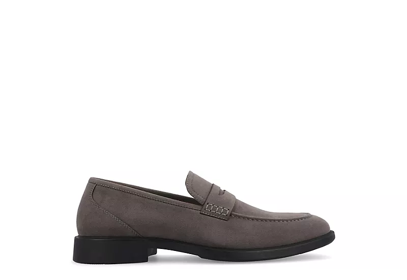 Vance Co Mens Keith Loafer Oxford - Grey 2 Vance Co Mens Keith Loafer Oxford - Grey - Image 2