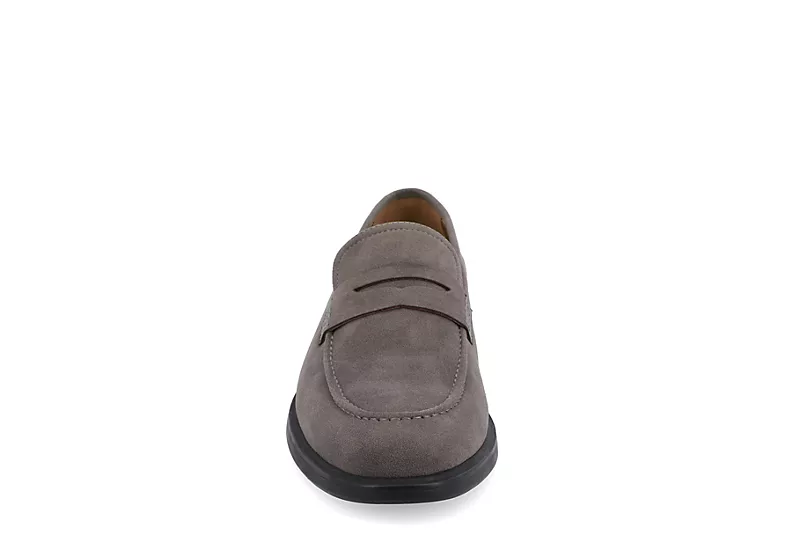 Vance Co Mens Keith Loafer Oxford - Grey 3 Vance Co Mens Keith Loafer Oxford - Grey - Image 3