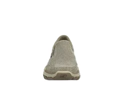 Skechers Mens Respected Slip On Sneaker - Taupe -Deals All Walk Styles Store US 01 510080 02