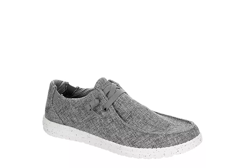 Skechers Mens Melson-chad Slip On Sneaker - Grey 1 Skechers Mens Melson-chad Slip On Sneaker - Grey