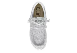 Heydude Mens Wally Slip On Sneaker - White -Deals All Walk Styles Store US 01 511177 05