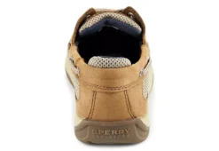 Sperry Boys Lanyard Boat Shoe - Tan -Deals All Walk Styles Store US 01 530093 02