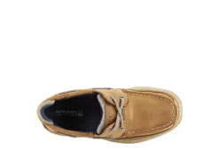 Sperry Boys Lanyard Boat Shoe - Tan -Deals All Walk Styles Store US 01 530093 05