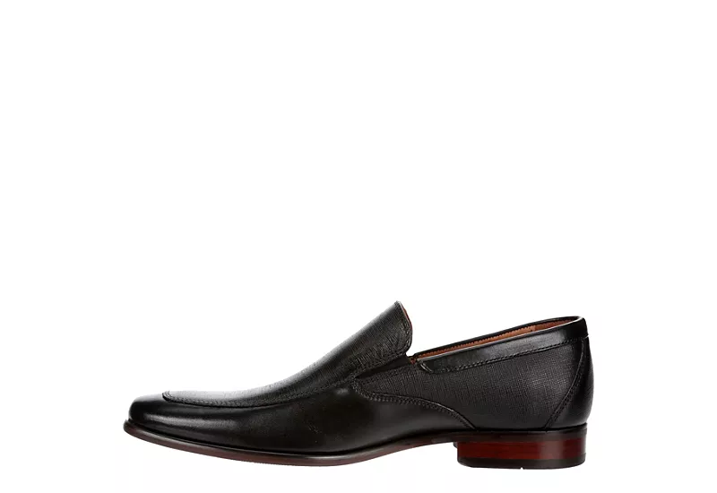 Florsheim Mens Postino Moc Toe Venetian Slip On Oxford - Black 4 Florsheim Mens Postino Moc Toe Venetian Slip On Oxford - Black - Image 4