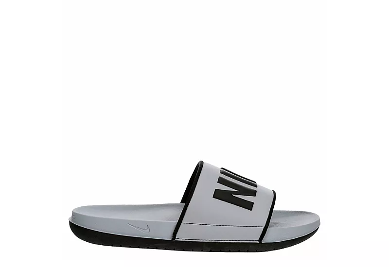 Nike Mens Offcourt Slide Sandal - Grey 2 Nike Mens Offcourt Slide Sandal - Grey - Image 2