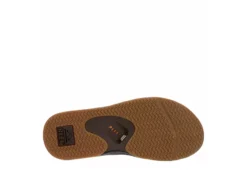Reef Mens Fanning Flip Flop Sandal - Brown -Deals All Walk Styles Store US 01 544010 06
