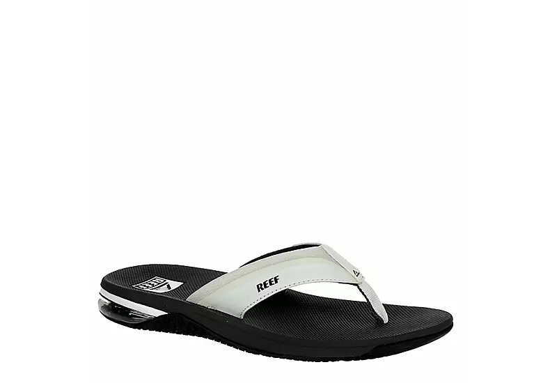 Reef Mens Anchor Flip Flop Sandal - White 1 Reef Mens Anchor Flip Flop Sandal - White