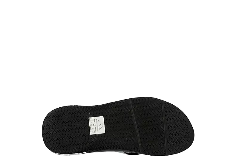 Reef Mens Anchor Flip Flop Sandal - White 7 Reef Mens Anchor Flip Flop Sandal - White - Image 7