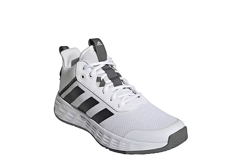 Adidas Mens Own The Game 2.0 Basketball Shoe - White 1 Adidas Mens Own The Game 2.0 Basketball Shoe - White