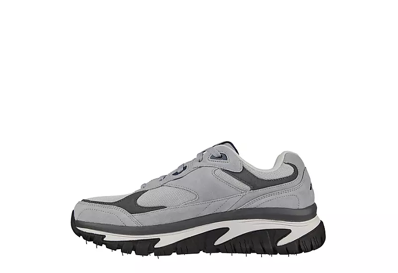 Skechers Mens Arch Fit Road Walker - Grey 3 Skechers Mens Arch Fit Road Walker - Grey - Image 3