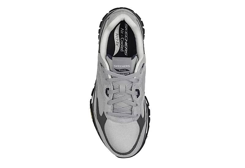 Skechers Mens Arch Fit Road Walker - Grey 4 Skechers Mens Arch Fit Road Walker - Grey - Image 4