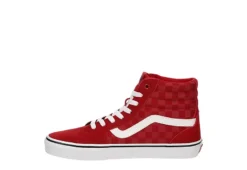 Vans Mens Filmore High Top Sneaker - Red -Deals All Walk Styles Store US 01 600672 03