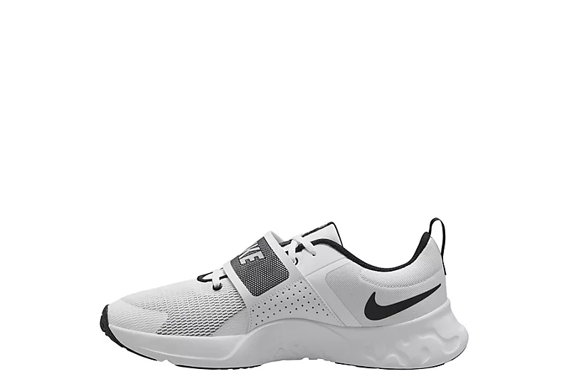 Nike Mens Renew Retaliation 4 Training Shoe - White 3 Nike Mens Renew Retaliation 4 Training Shoe - White - Image 3