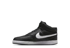 Nike Mens Court Vision Mid Sneaker - Black -Deals All Walk Styles Store US 01 600796 02